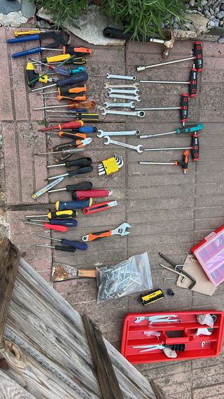 Caja de herramientas variadas