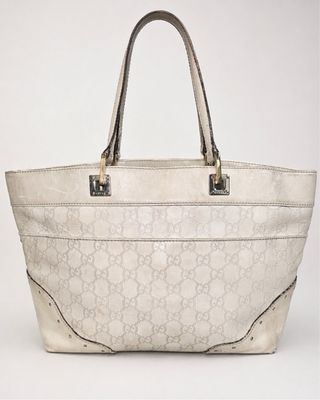 Borsa Gucci Guccissima Bianca Tote Bag