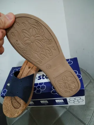 Ciabatte in sughero blu n.36