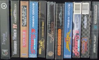 Consegna di giochi Sega Mega Drive