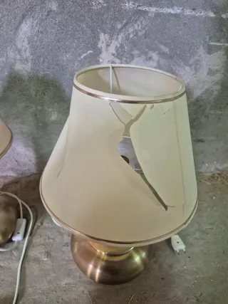 Lámparas Vintage Doradas