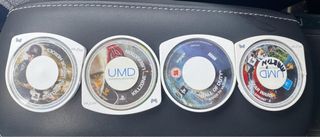 Lote 4 juegos PSP UMD
