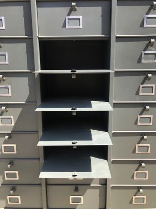 Cajonera archivador Industrial Francia 1960 taller