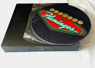 Caja Vinilos Bunbury Flamingos XX Aniversario