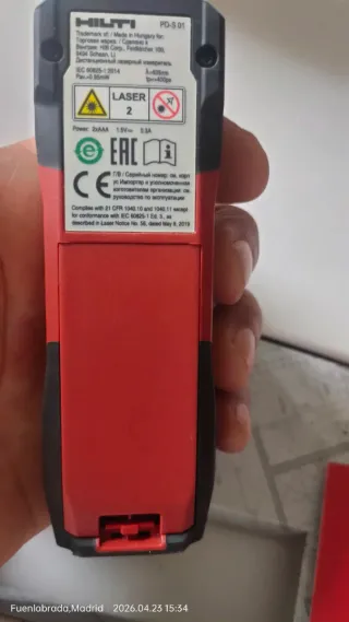 Medidor Láser HILTI PD-5