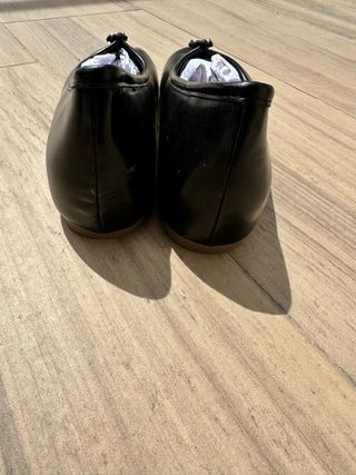 Bailarinas Tabi Estilo Pezuña Negras