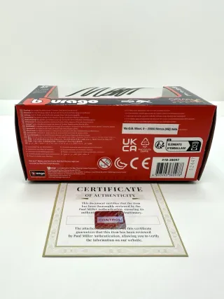 Moto Ducati Desmosedici GP 1:18 Maisto + COA