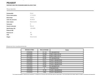 Peugeot Partner Furgon BlueHDi 100 Pro Standard 600kg 73 kW (98 CV)