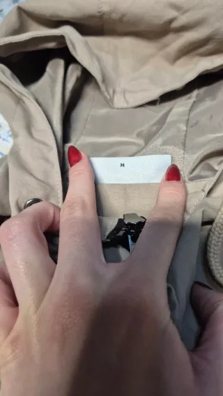 Parka Noisy May Beige Talla M