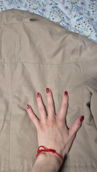 Parka Noisy May Beige Talla M