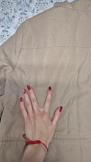 Parka Noisy May Beige Talla M