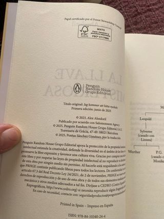 Alex Ahndoril./ La llave misteriosa