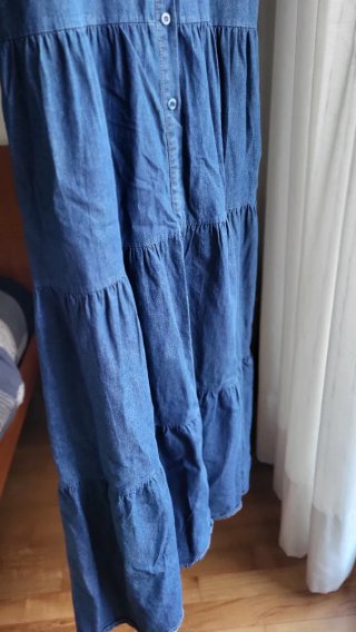 Abito donna lungo senza maniche #TOOMUCH