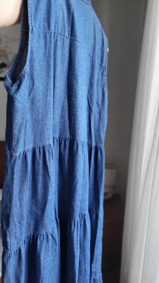 Abito donna lungo senza maniche #TOOMUCH