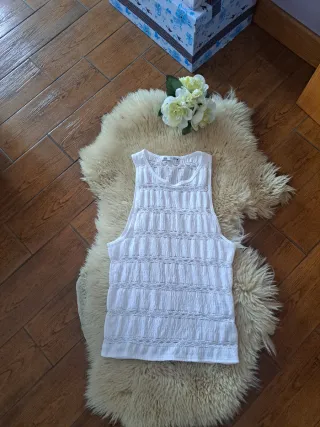Camiseta Zara Encaje Tirantes