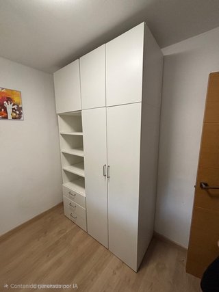 Armario Ikea Platsa 2 Módulos Blanco