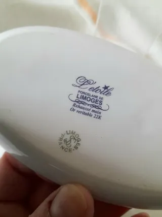 Piattino ovale Limoges L'Etoile
