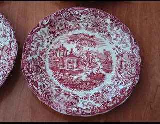 Juego 4 Platos Cartuja pickman