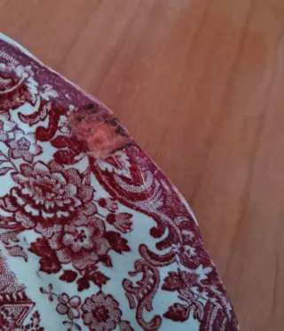 Juego 4 Platos Cartuja pickman