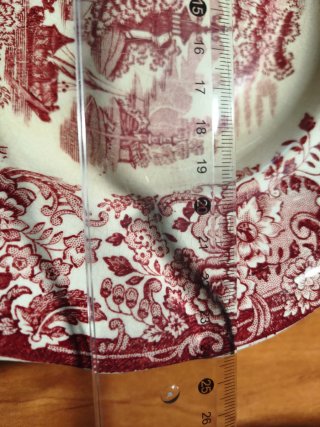 Juego 4 Platos Cartuja pickman