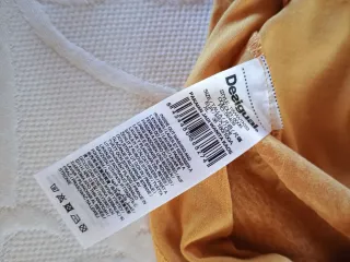 Top Desigual Mostaza Talla XL