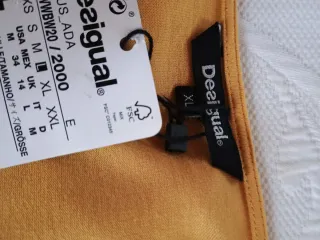 Top Desigual Mostaza Talla XL