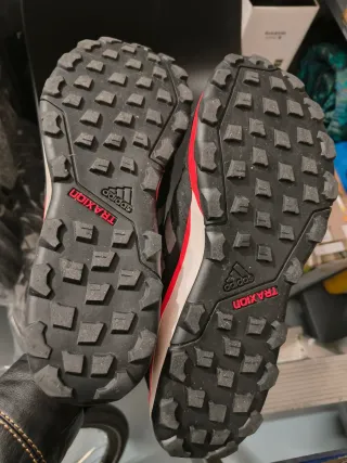 Adidas Zapatillas Deportivas Talla 44.5 Negras Roj