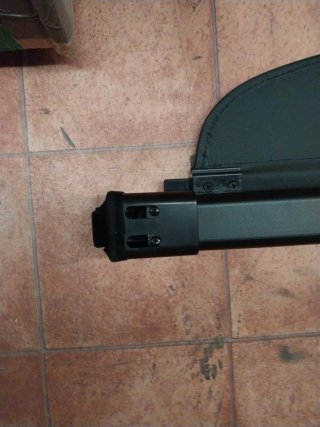 Bandeja Maletero MG HS Cubierta Retráctil