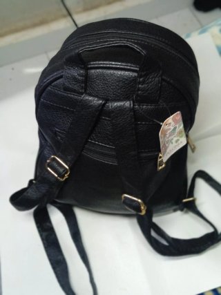 Mochila Dulcinea Heredia Negra Elegante
