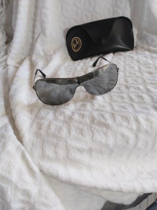 M1158 Ray-Ban RB3211 Argento Specchio Extrasmall