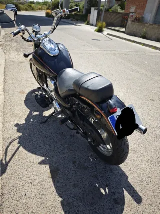Daelim Daystar 125cc Moto Custom Negra