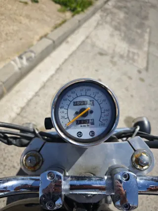 Daelim Daystar 125cc Moto Custom Negra