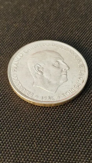 Moneda 100 Pesetas 1966 Estrella 68 Plata