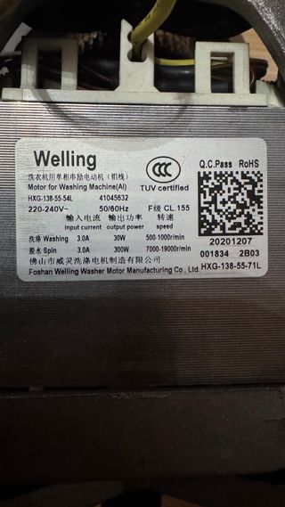 Motor Lavadora Candy