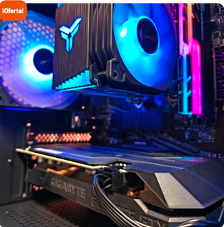 PC Gaming Ryzen 5 5500 / RX 6500 Negro