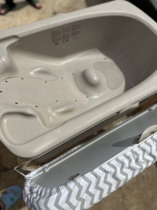 Bañera cambiador para bebé