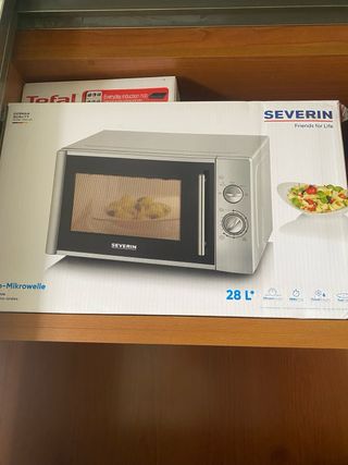 Horno Microondas 28l, Severin Plata