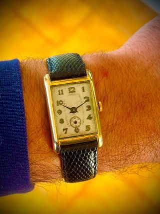 Art Deco Tank Gold filled