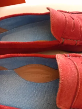 Zapatos mocasines hombre George's burdeos.