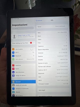 iPad 1ª gen. nero