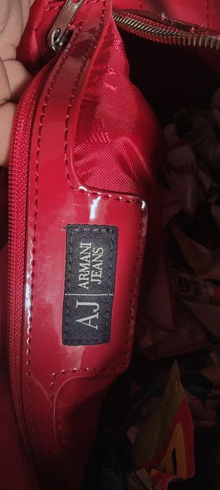 Borsa bauletto armani jeans - nuova