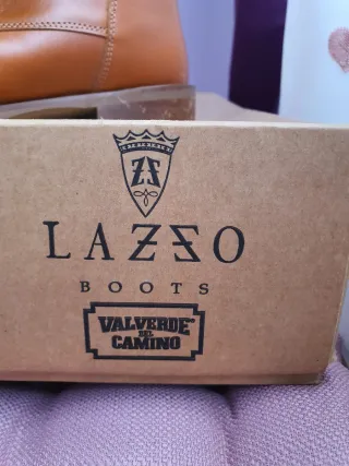 Bota de equitación de cuero