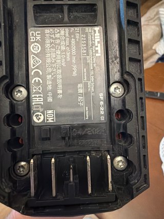 Taladro Hilti SF 6-22