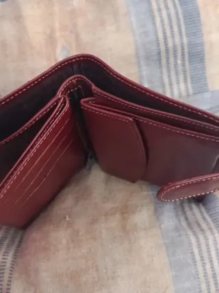 Cartera Piel Vintage