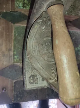 Antigua plancha de carbón principios S.XX