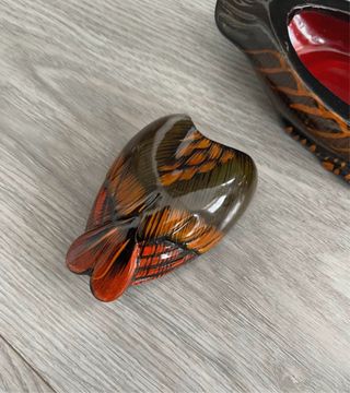 Figura joyero antigua pato