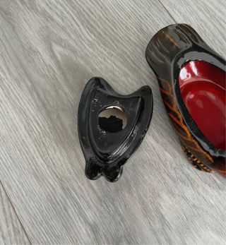Figura joyero antigua pato