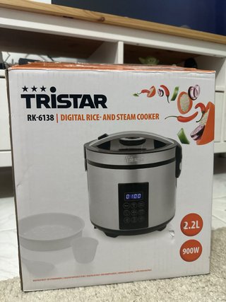 Olla Arrocera y Vaporera Tristar XL 2.2L