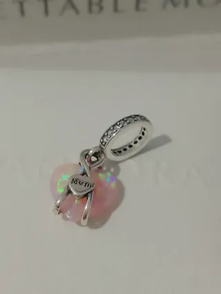 Pandora Charm Corazón Opalina Día Madre