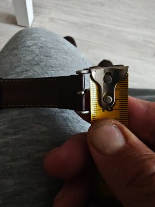 Broche Hamilton Marrón/Plateado